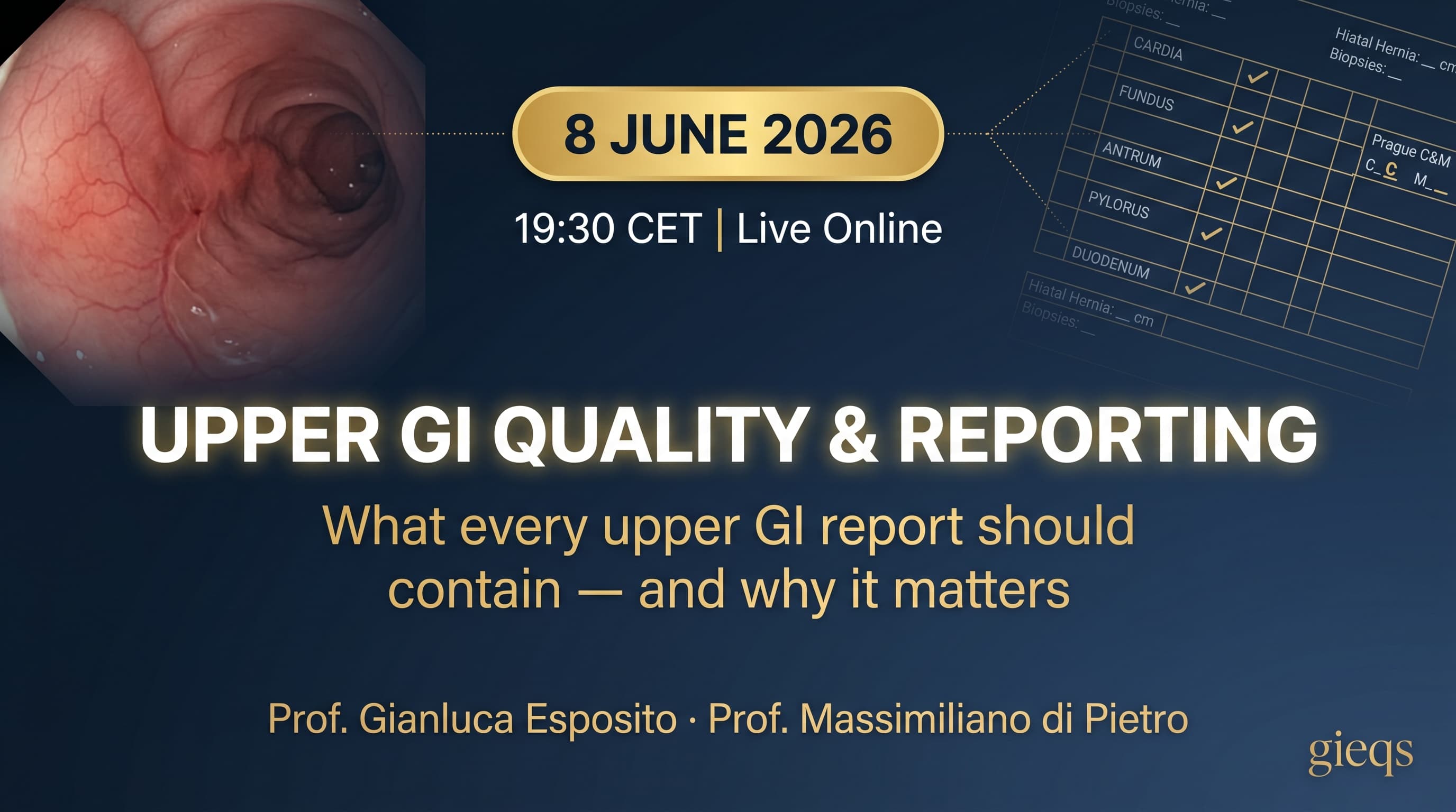 Upper GI Quality & Reporting